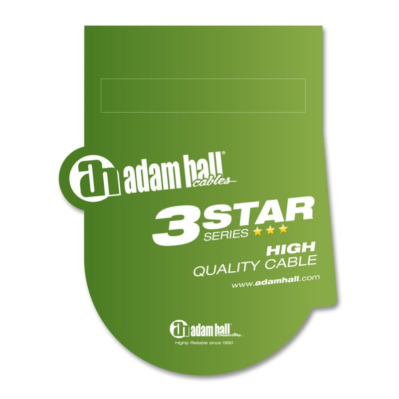 3-Star Adam Hall Microfoonkabel XLR (1m)
