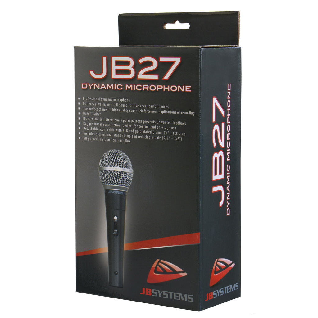 JB27 JB PRO DYNAMIC MICRO (INCL. XLR-JACK 5.3m KABEL)