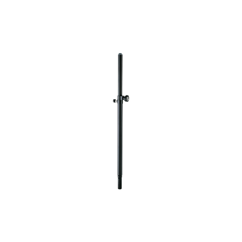 21336 K&amp;M Tussenpaal Zwart 35mm   94.5Cm - 1.47cm