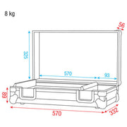 CONICAL ADAPTER CASE 3 DAP AUDIO