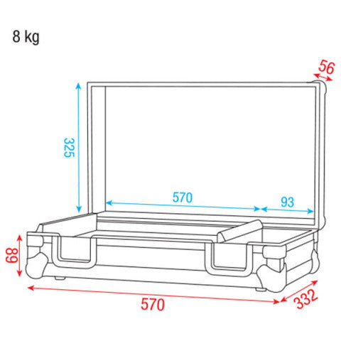 CONICAL ADAPTER CASE 3 DAP AUDIO