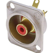 NF2D-2 RCA CHASSIS SILVER D-SIZE RED NEUTRIK