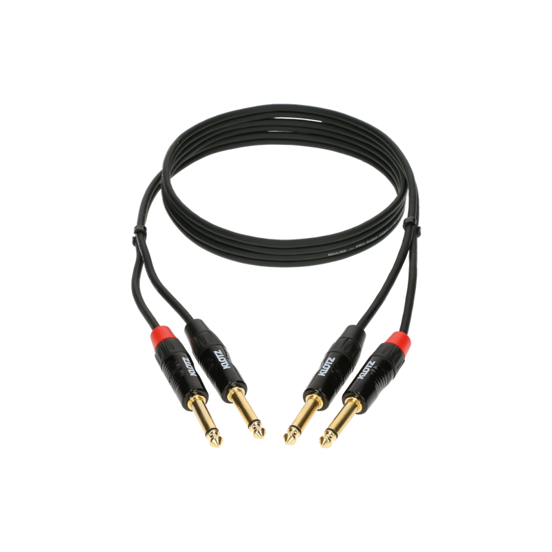 KT-JJ150 Klotz Dubbele Mono Jackkabel (1,5m)