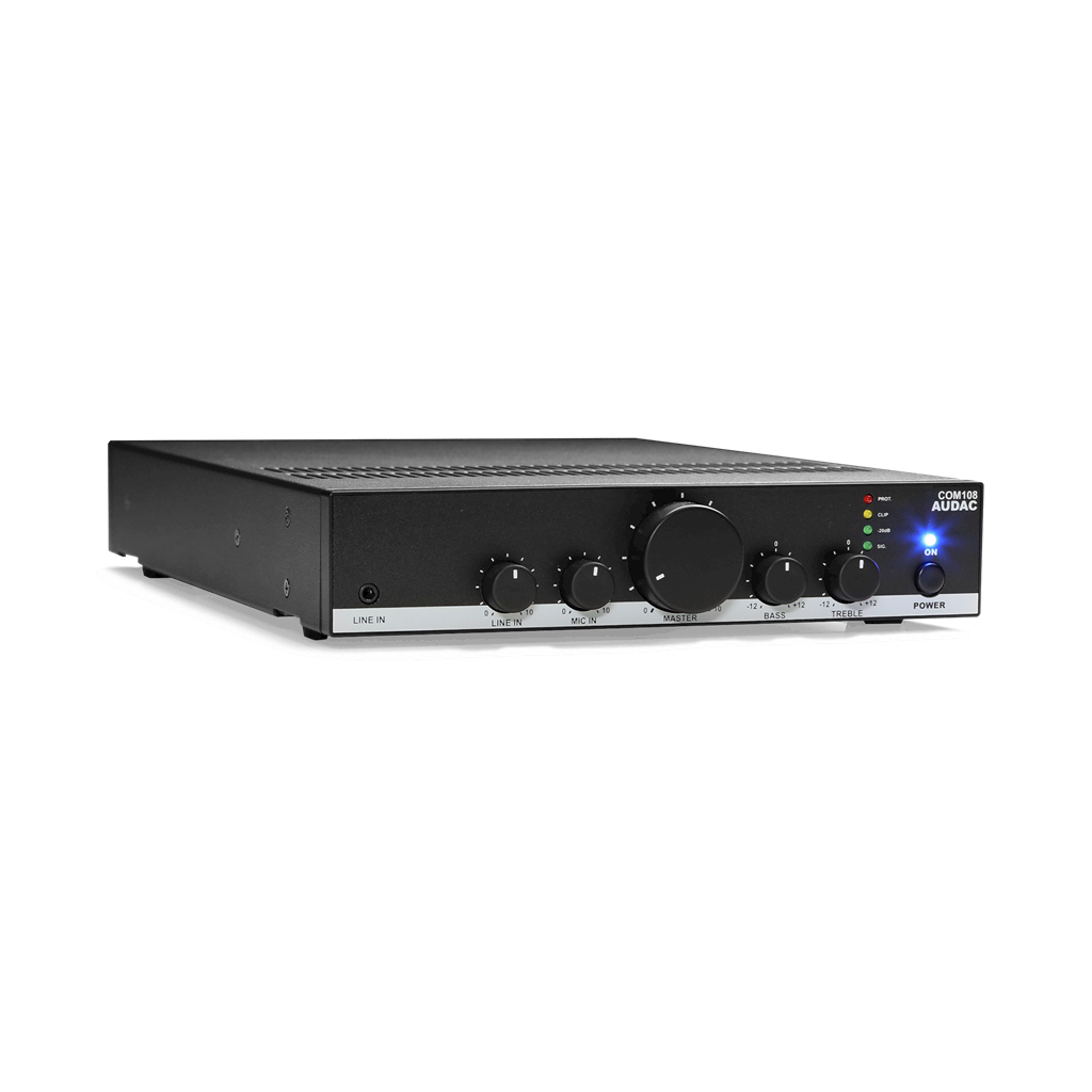 COM108 AUDAC Compacte Install Versterker 80W