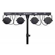 LIVESET 2 JB SYSTEMS COMPACT POWERED 4BAR + STAND + BAG