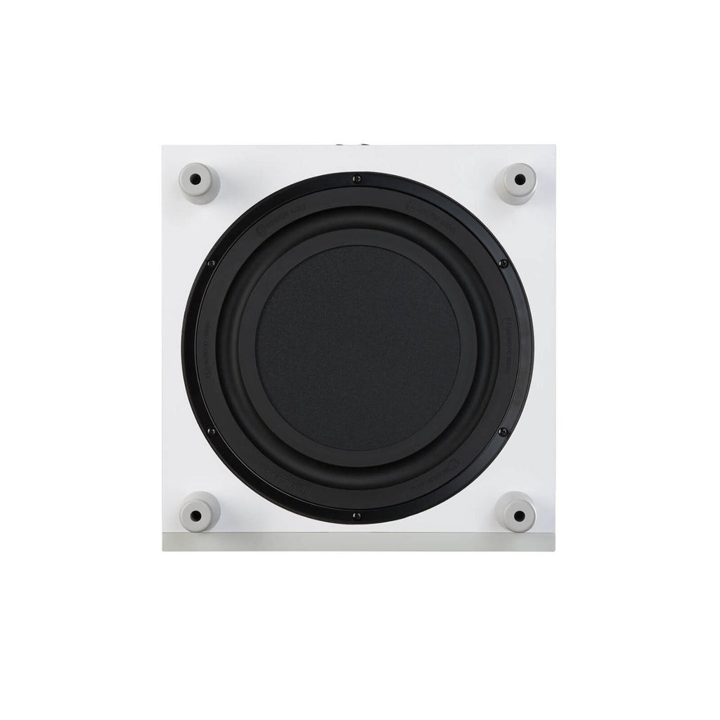 Bronze W10 Wallnut Actieve Subwoofer Monitor Audio 