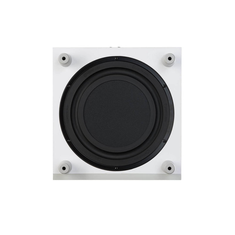 Bronze W10 Wallnut Actieve Subwoofer Monitor Audio 