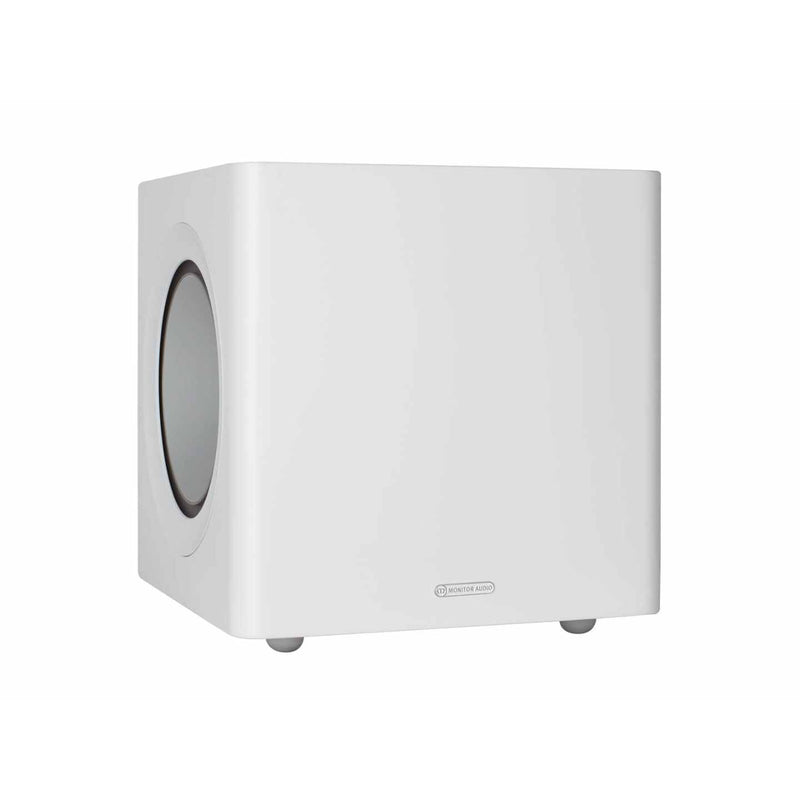 RADIUS 380 Subwoofer White Gloss Monitor Audio
