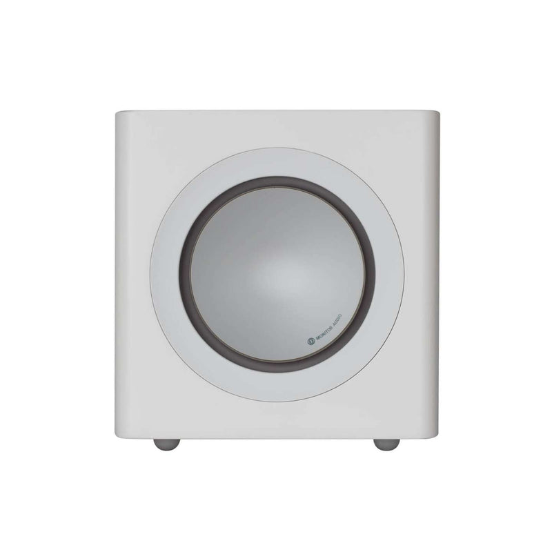 RADIUS 380 Subwoofer White Gloss Monitor Audio