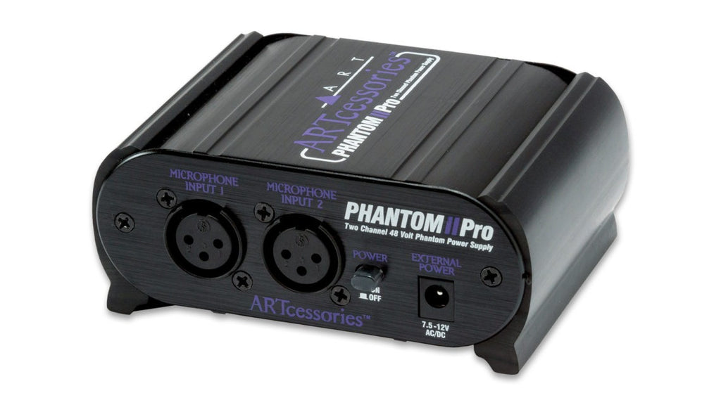 PHANTOM II PRO ART Dual Channel Phantom Power Supply