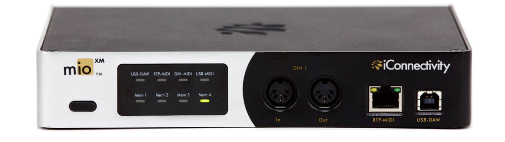 MIOXM ICONNECTIVITY MIDI-INTERFACE 4 x 4 DIN