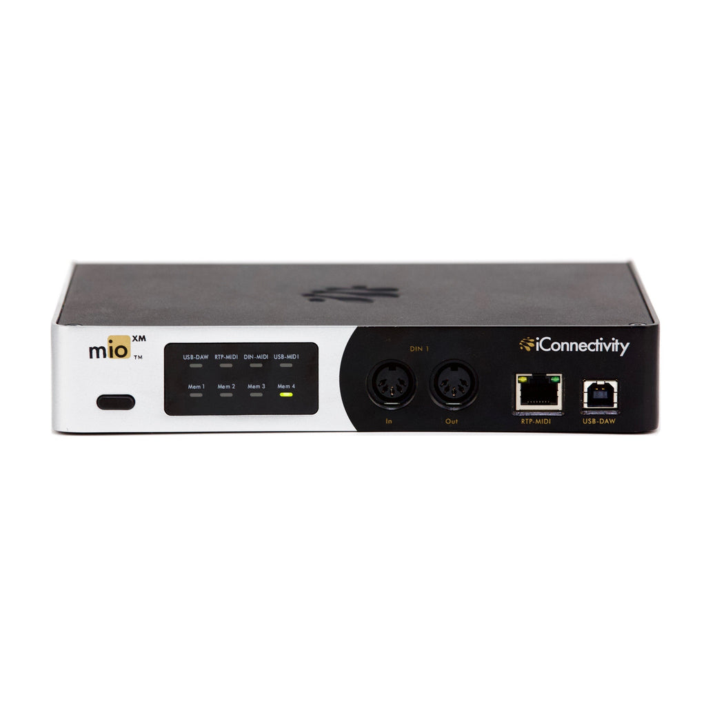 MIOXM ICONNECTIVITY MIDI-INTERFACE 4 x 4 DIN