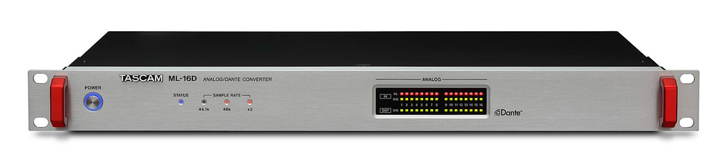 ML-16D Tascam Analoog-Dante Converter