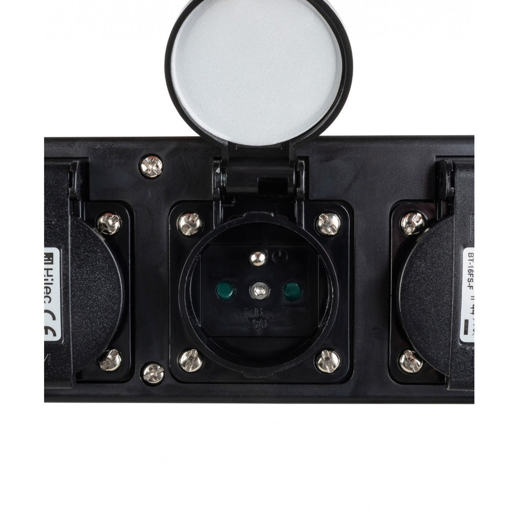 MULTISOCKET4PRO-F-3M VERDEELDOOS 4 VOUDIG 5m IP44 HILEC