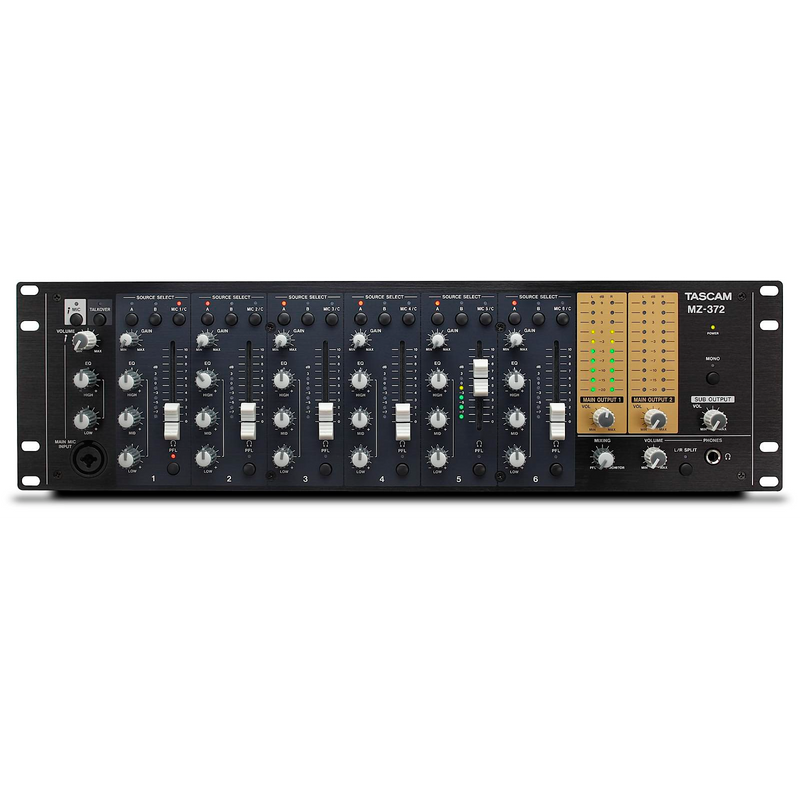 MZ-372 Tascam Installatiemixer