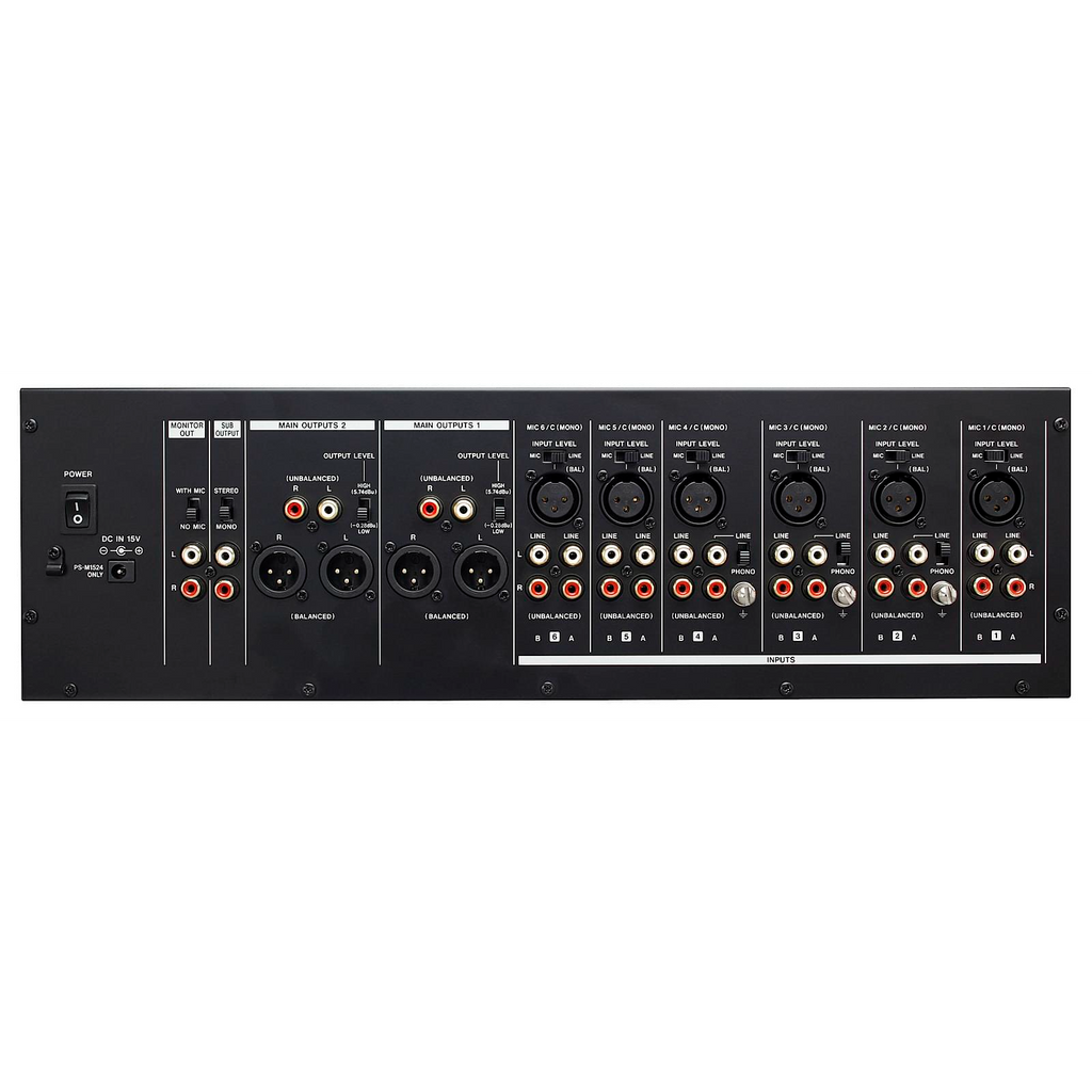 MZ-372 Tascam Installatiemixer