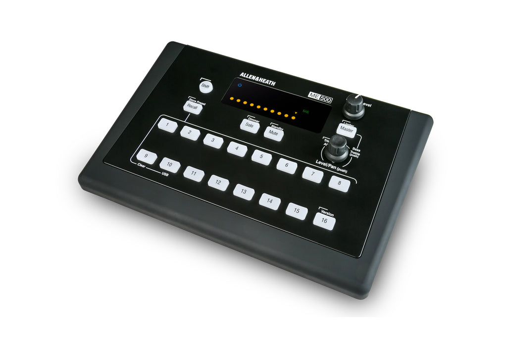 ME-500/X ALLEN &amp; HEATH 16 KANAALS MONO /STEREO KANAALS MIXER