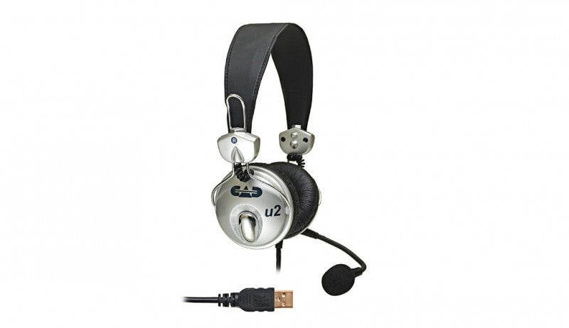 U2 CAD AUDIO USB STEREO HOOFDTELEFOON MET MICROFOON