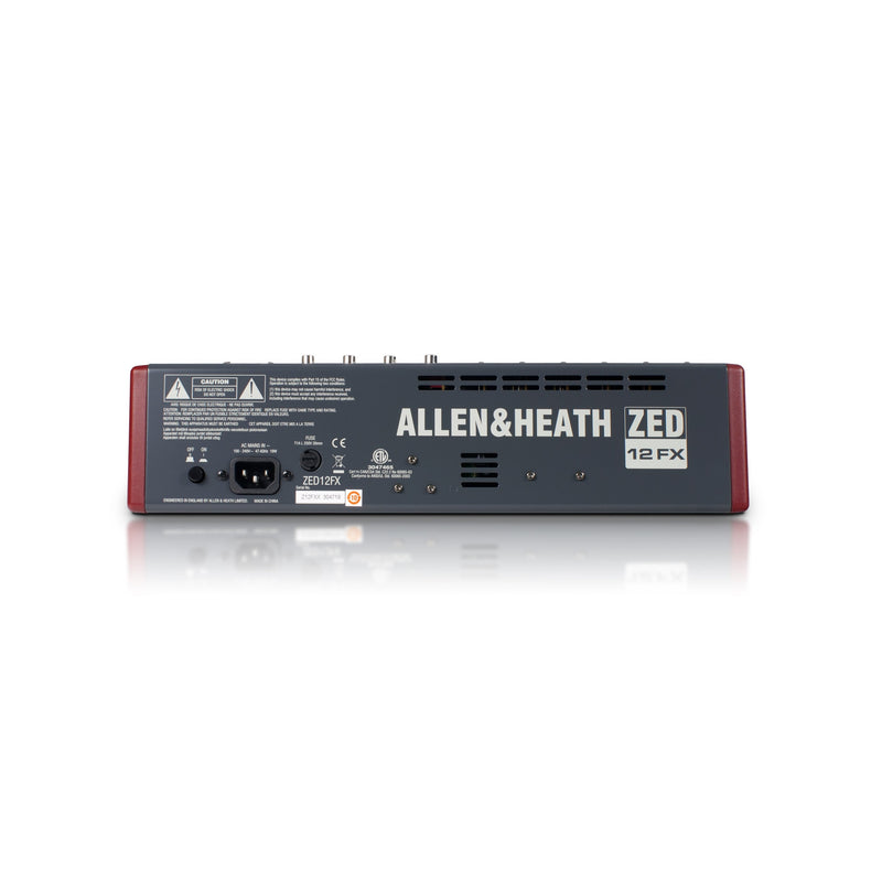 ZED-12FX ALLEN &amp; HEATH 12-kanaals analoge mengtafel met FX