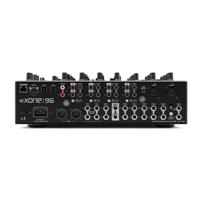 XONE:96 Allen&amp;Heath 8-kanaals analoge DJ-Mixer