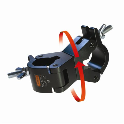 SWIVEL COUPLER BLACK 360� MAX. 750 KG
