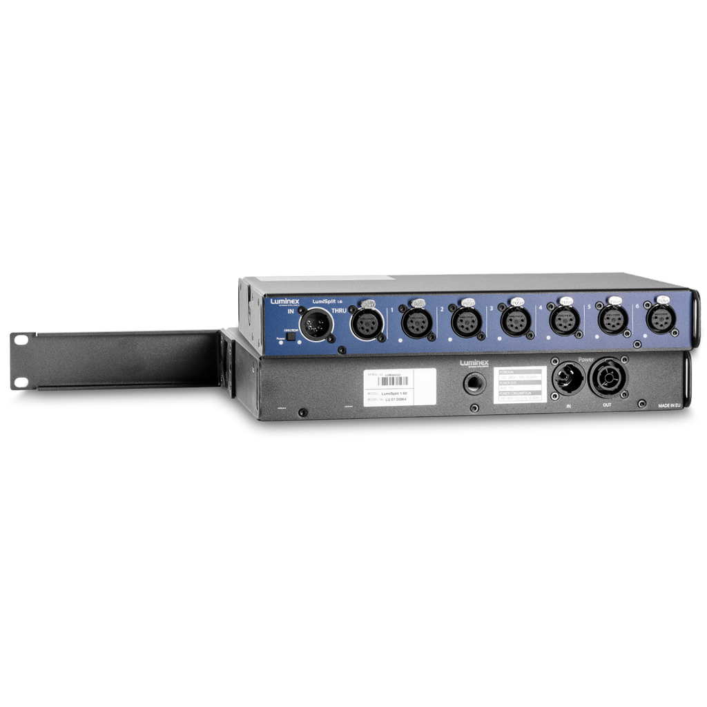 Lumisplit 1.6 DMX Splitter 6-Weg Luminex