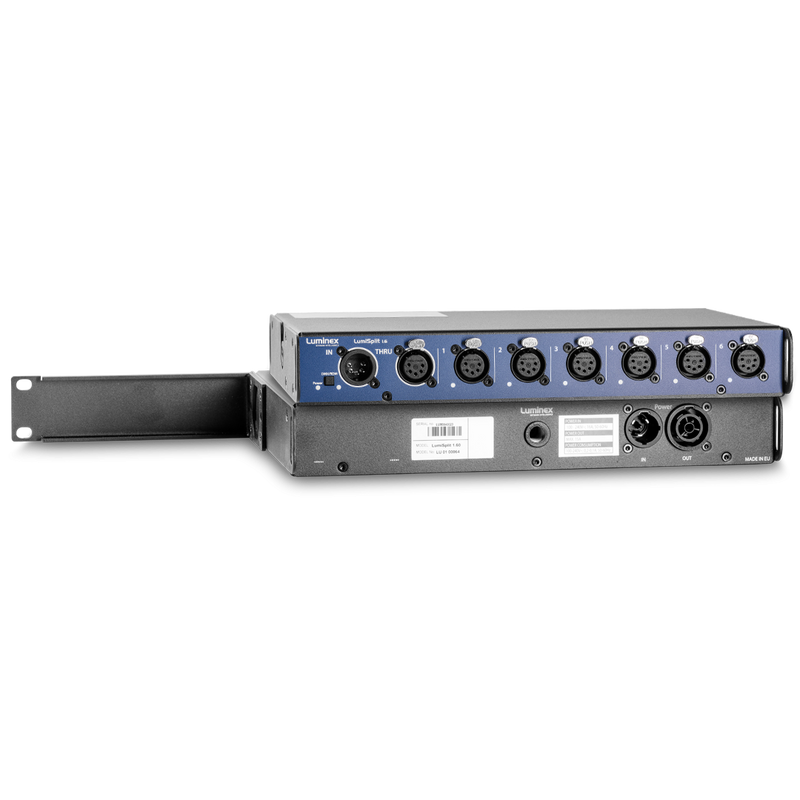 Lumisplit 1.6 DMX Splitter 6-Weg Luminex