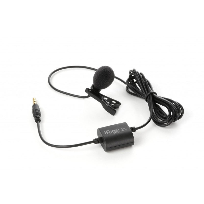 iRIG MIC LAV IK MULTIMEDIA lavelier microfoon
