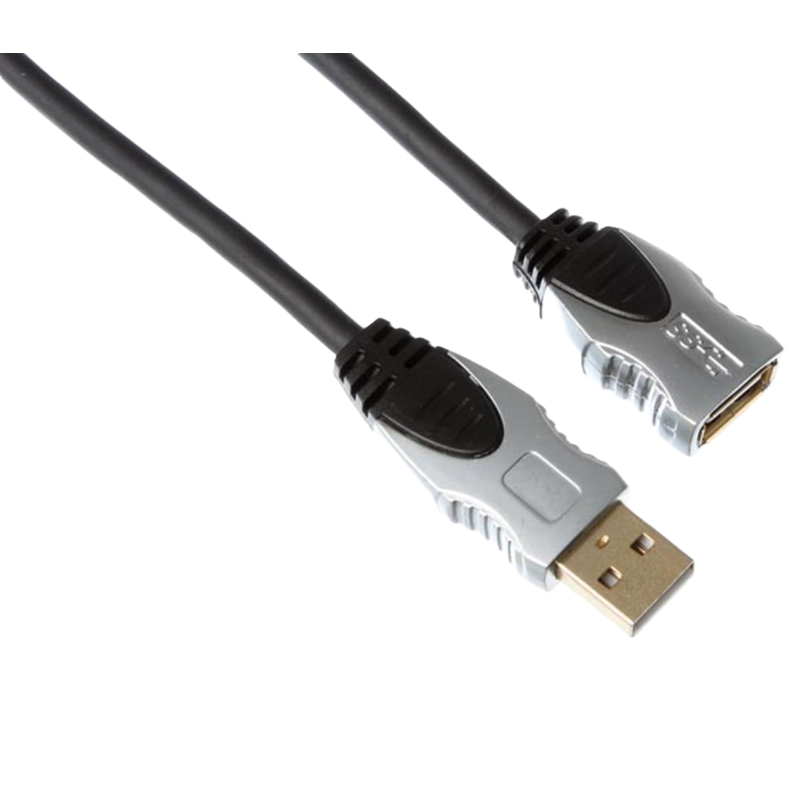 Professionele USB-A-Verlengkabel 2.0 Velleman (2.5m)