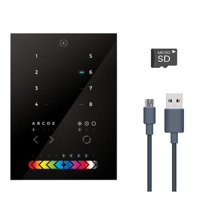 STICK KE2 SUNLITE TOUCH SENSITIVE DMX LED CONTROLLER BLACK