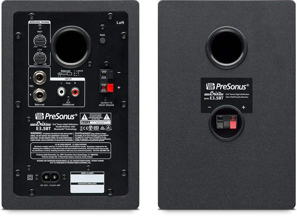 ERIS E3.5 BT Presonus Studio monitor Set
