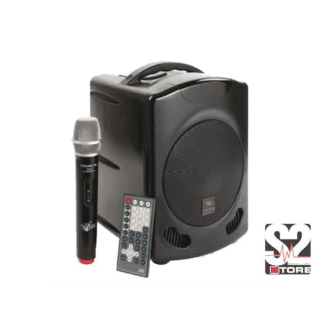 FREE6 PROEL LUIDSPREKERSET + CD/DVD/MP3 + HANDHELD 60W