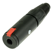  NJ3FC6BAG JACK 6.3MM CONNECTOR FEMALE BLACK NEUTRIK 