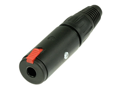  NJ3FC6BAG JACK 6.3MM CONNECTOR FEMALE BLACK NEUTRIK 