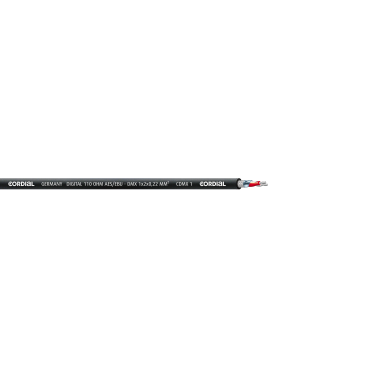 DMX KABEL 1 PAAR CDMX1 CORDIAL / ROL 100M