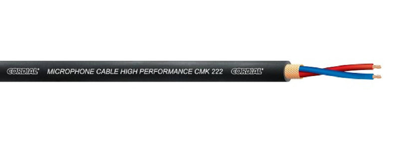 MICROFOONKABEL CORDIAL HIGH PERFORMANCE /100M ROL