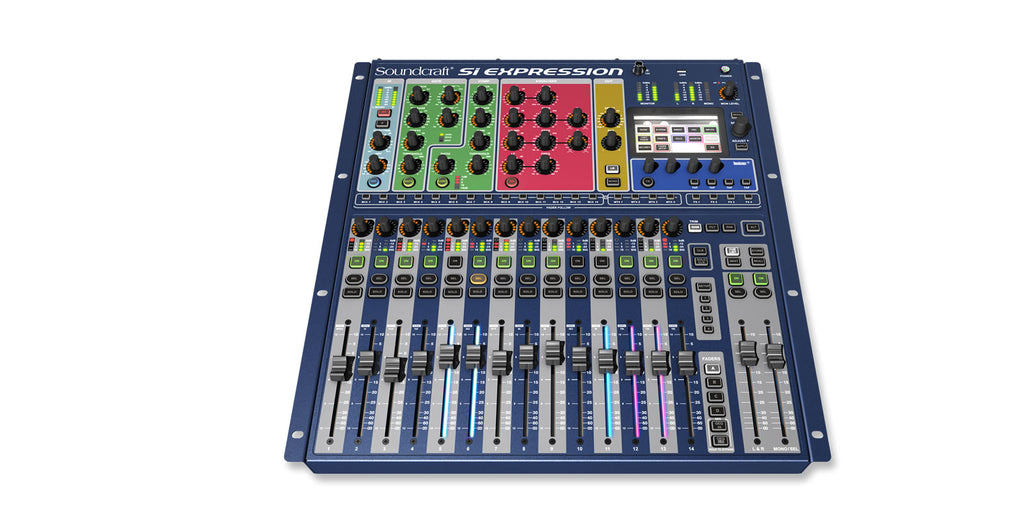 SI EXPRESSION 1 SOUNDCRAFT DIGITAL PA CONSOLE 16 @ TNL