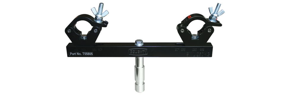 TRUSS ADAPTOR BLACK FIXED SWL 250 KG DOUGHTY