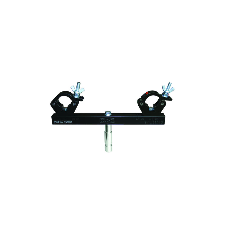 TRUSS ADAPTOR ZWART FIXED SWL 250KG DOUGTY