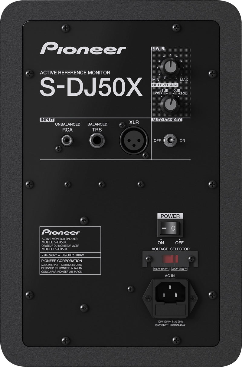 S-DJ50X ZWART PIONEER (PER STUK) - Eindereeks