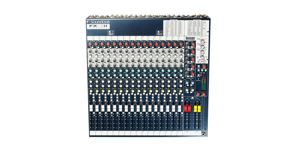 FX16 II SOUNDCRAFT PA MIXER