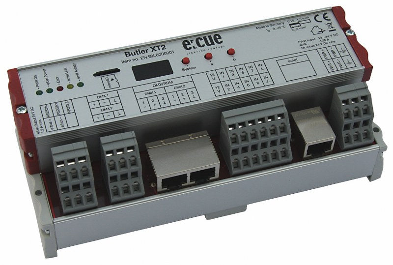 Butler XT2 ECUE DMX CONTROLLER 1024 DMX/RDM CHANNELS EX VOE.