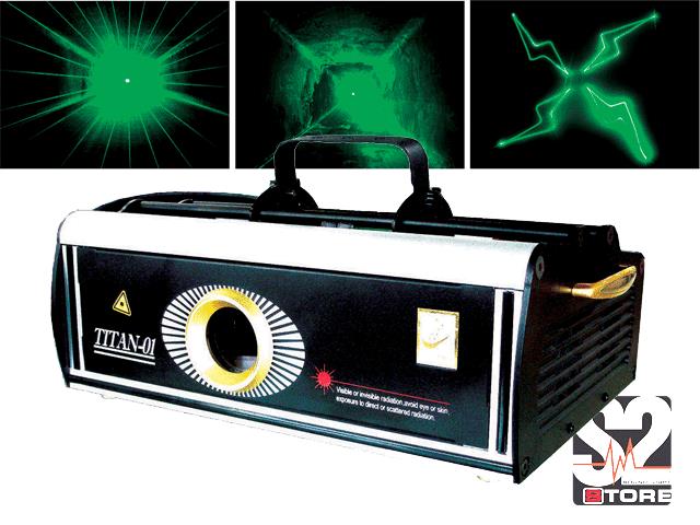 TITAN-01 LASER S2 1W GROENE LASER