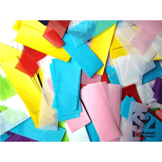 CONFETTI SLOWFALL MIX 5X2CM 1KG BRANDVERTRAGEND / WATERVAST