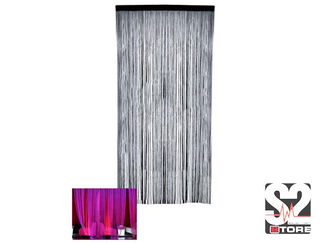 KOORD GORDIJN 200 x 100cm ZWART STAGE EFFECTS