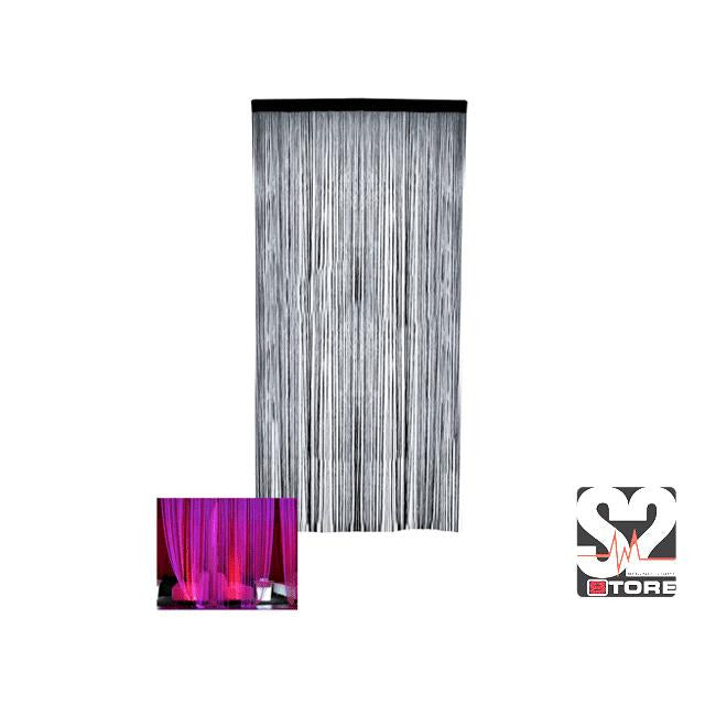 KOORD GORDIJN 200 x 100cm ZWART STAGE EFFECTS