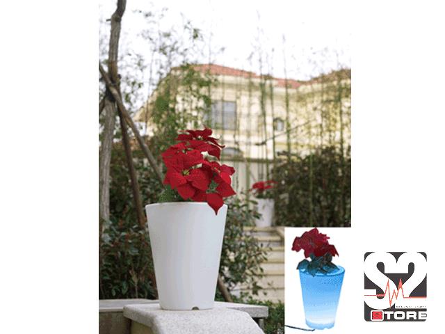 BLOEMPOT CHAMPAGNE S2 VERLICHTING 30CM