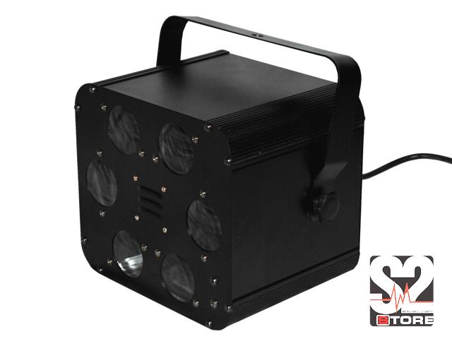 LED 6 EYES LIGHT 8X3W RGB 3-IN-1 LEDs 26W S2