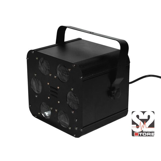 LED 6 EYES LIGHT 8X3W RGB 3-IN-1 LEDs 26W S2