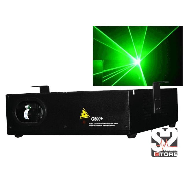 LASER G500+ GROEN 500MW MET ILDA S2